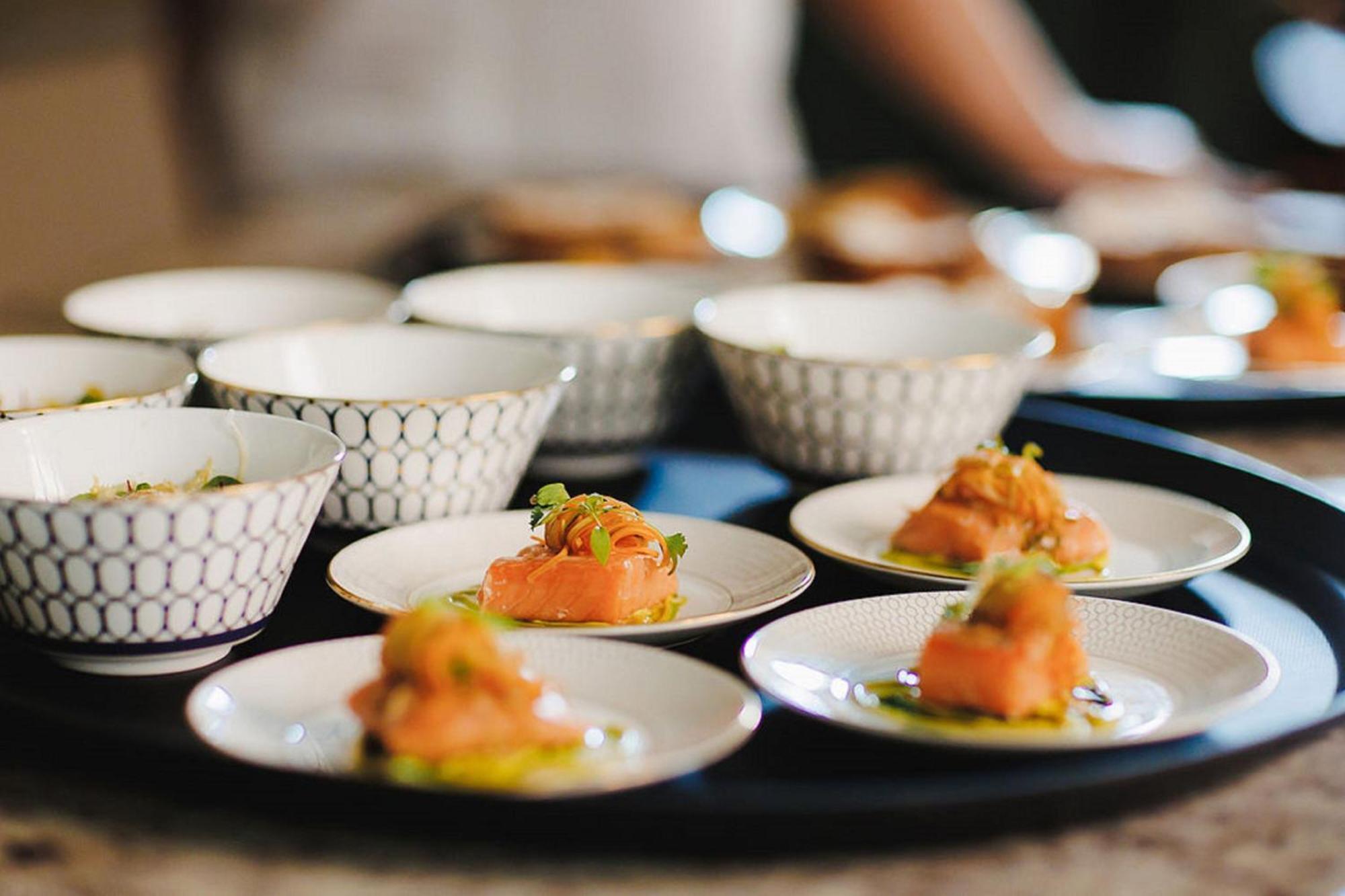 Stock Exchange Hotel, Manchester, Autograph Collection Εξωτερικό φωτογραφία Salmon prepared for a party