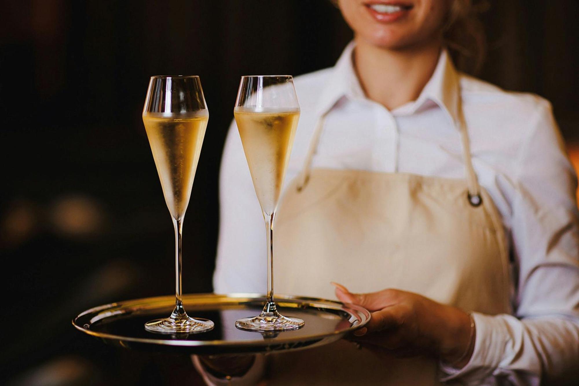 Stock Exchange Hotel, Manchester, Autograph Collection Εξωτερικό φωτογραφία Champagne flutes